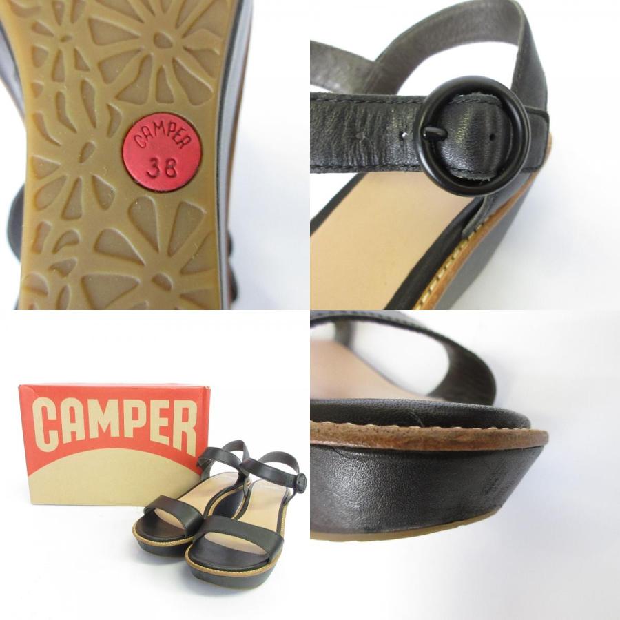 CAMPER（カンペール） 新品同様 DAMAS レザーサンダル サイズ38 約24cm
