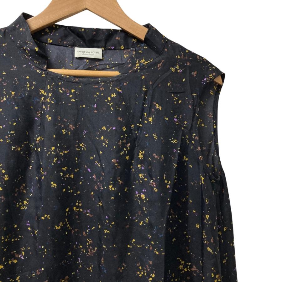 DRIES VAN NOTEN（ドリス ヴァン ノッテン） 美品 シルク ノースリーブ 