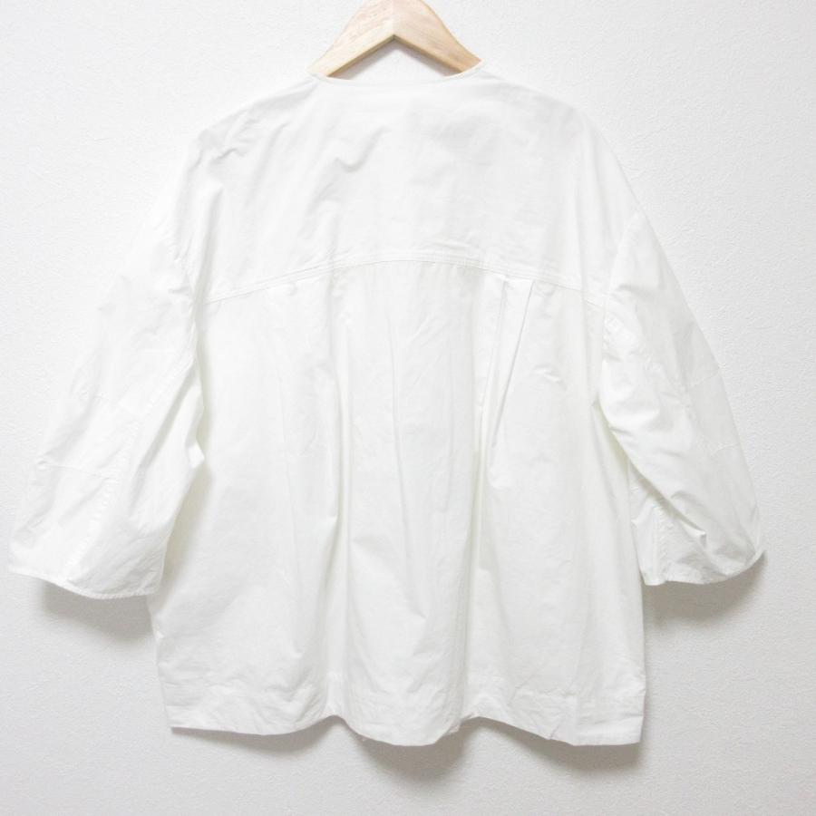 Yori 良品 ヨリ フリル ライトブルゾン ブラウス シャツ サイズ38