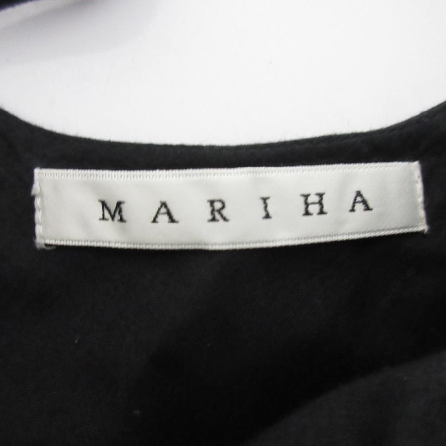 MARIHA（マリハ） 良品 ギャザーティアード ノースリーブ ワンピース