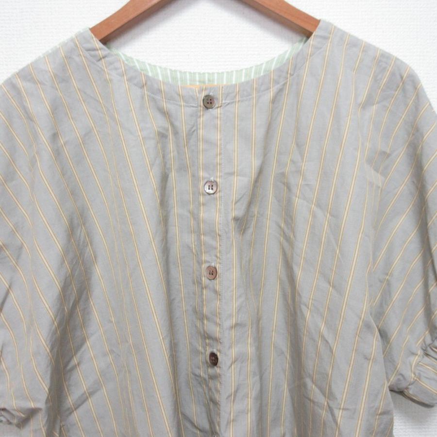 BEARDSLEY（ビアズリー） 美品 25SS BEARDSLEY ストライプコンビ前後