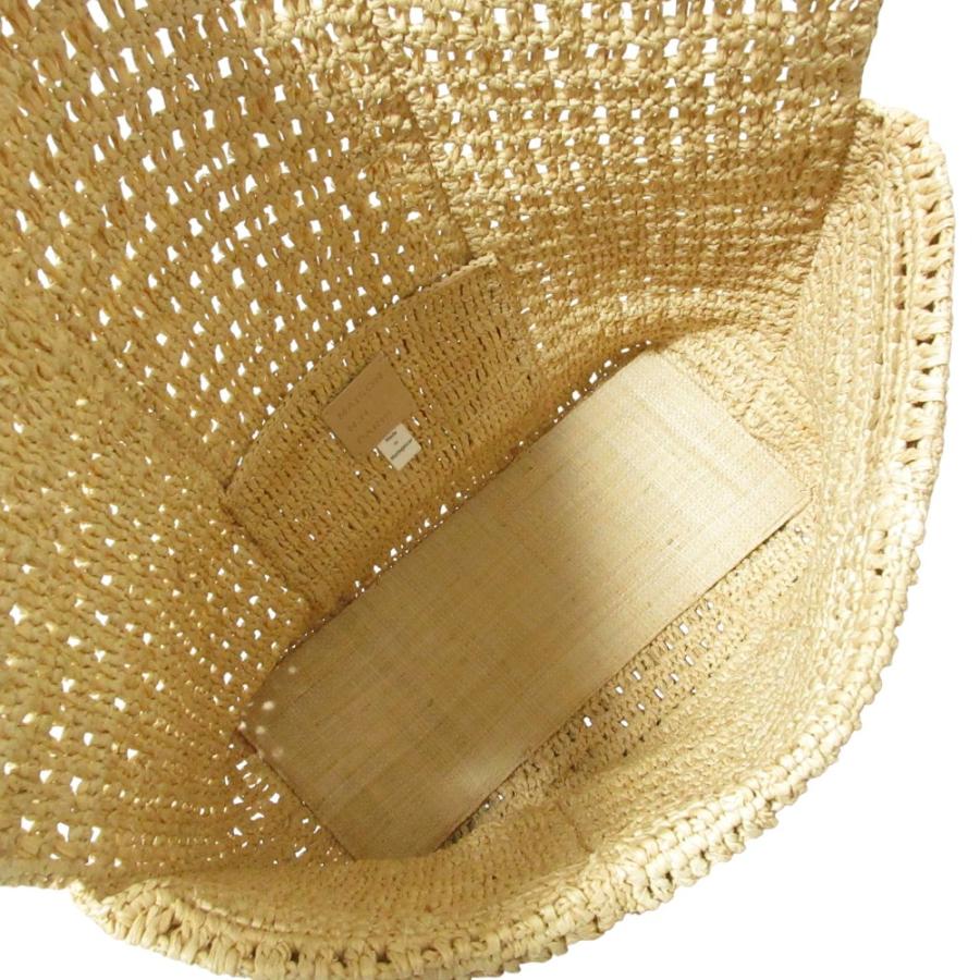 MAISON N.H PARIS（メゾンエヌ アッシュパリ） 美品 Raffia UMA Clutch 