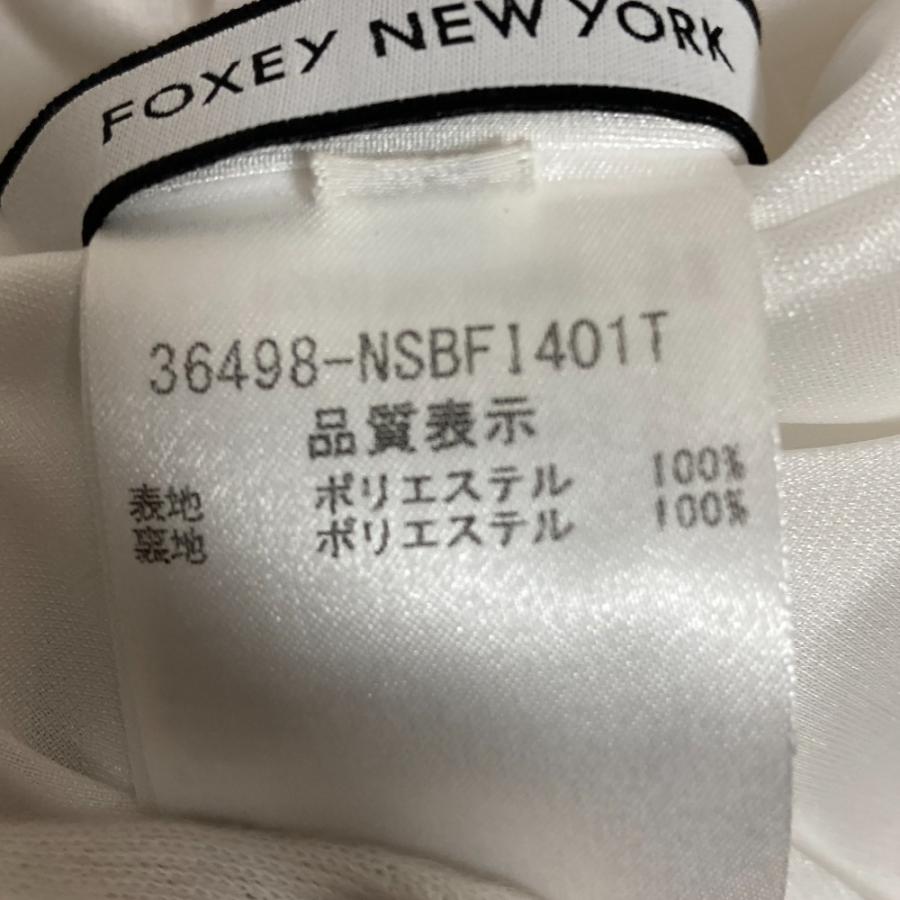 良品 FOXEY NEW YORK フォクシーニューヨーク White Cut Sew