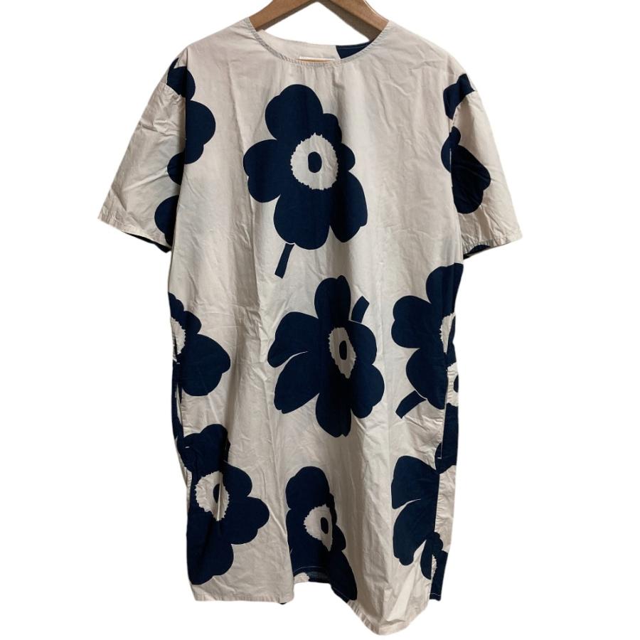 marimekko（マリメッコ） 美品 ウニッコ フレアワンピース サイズ38  