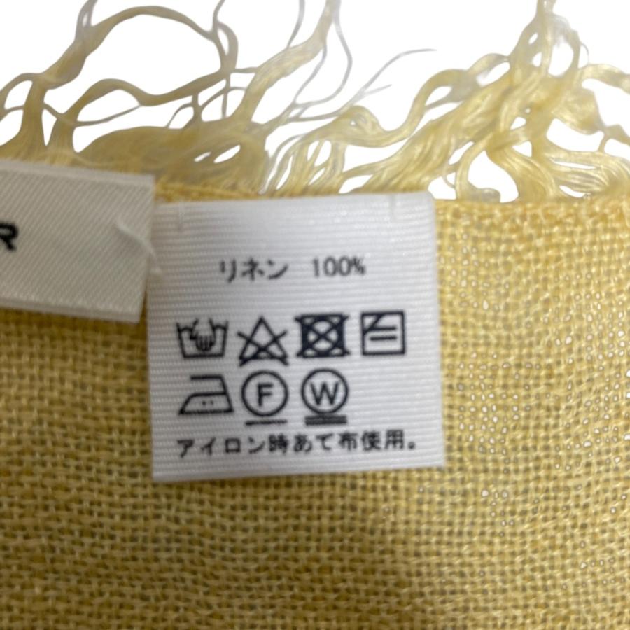 ASAUCE MELER（アソースメレ） 美品 リネン 大判ストール ショール