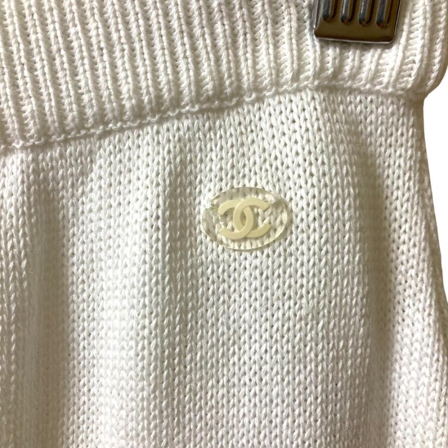 CHANEL（シャネル） 良品 ココマーク コットンニットショートパンツ