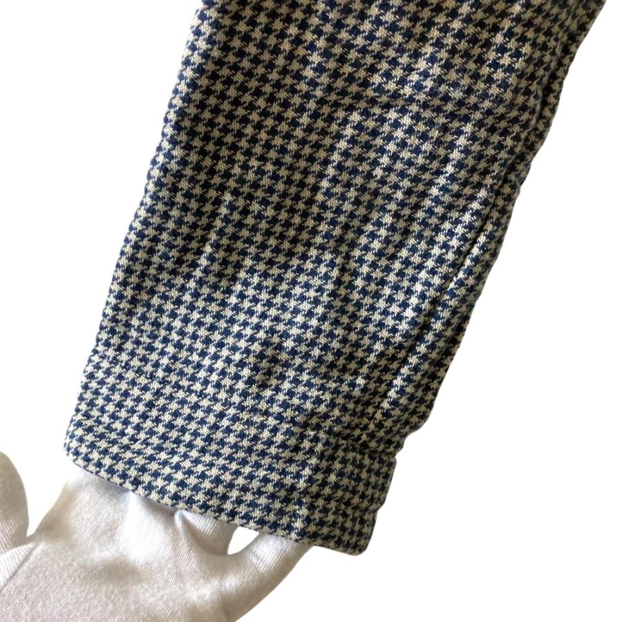 美品 45R フォーティファイブアール インド二重織ネルの馬比古ブラウス 5093062 サイズ0 ネイビー ホワイト レディース 古着 中古 USED 美品 45R フォーティファイブアール インド二重織ネルの馬比古ブラウス