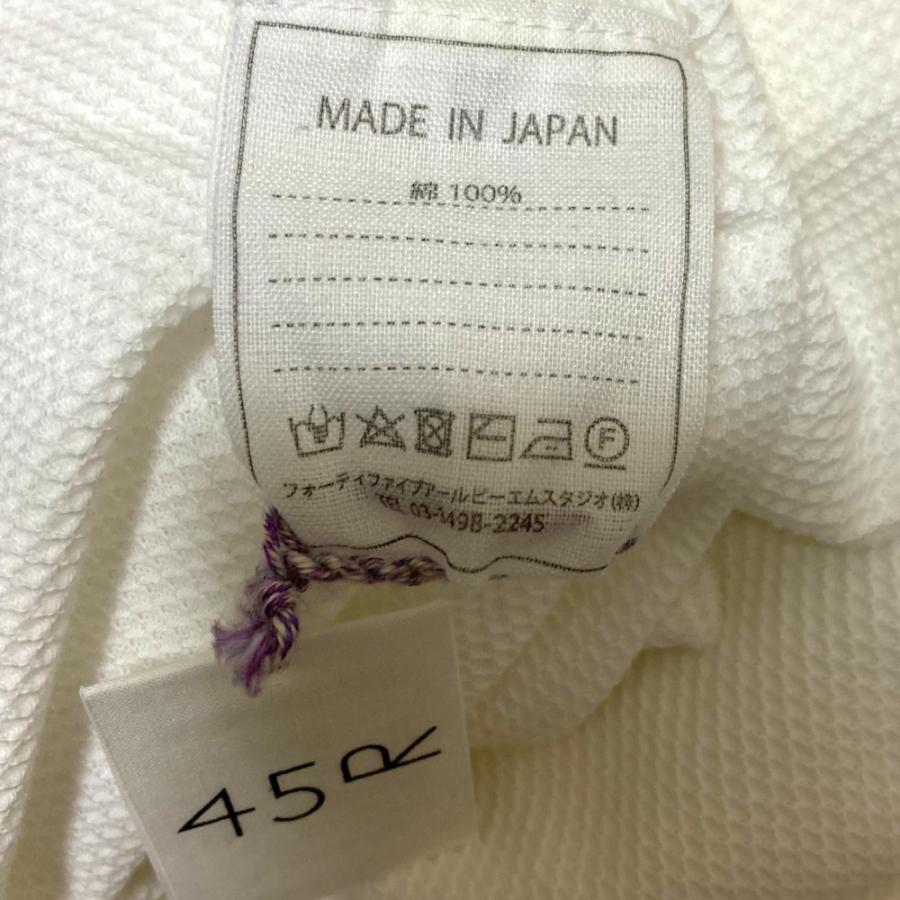 未使用 45R フォーティファイブアール 鹿の子Tシャツワンピース サイズ