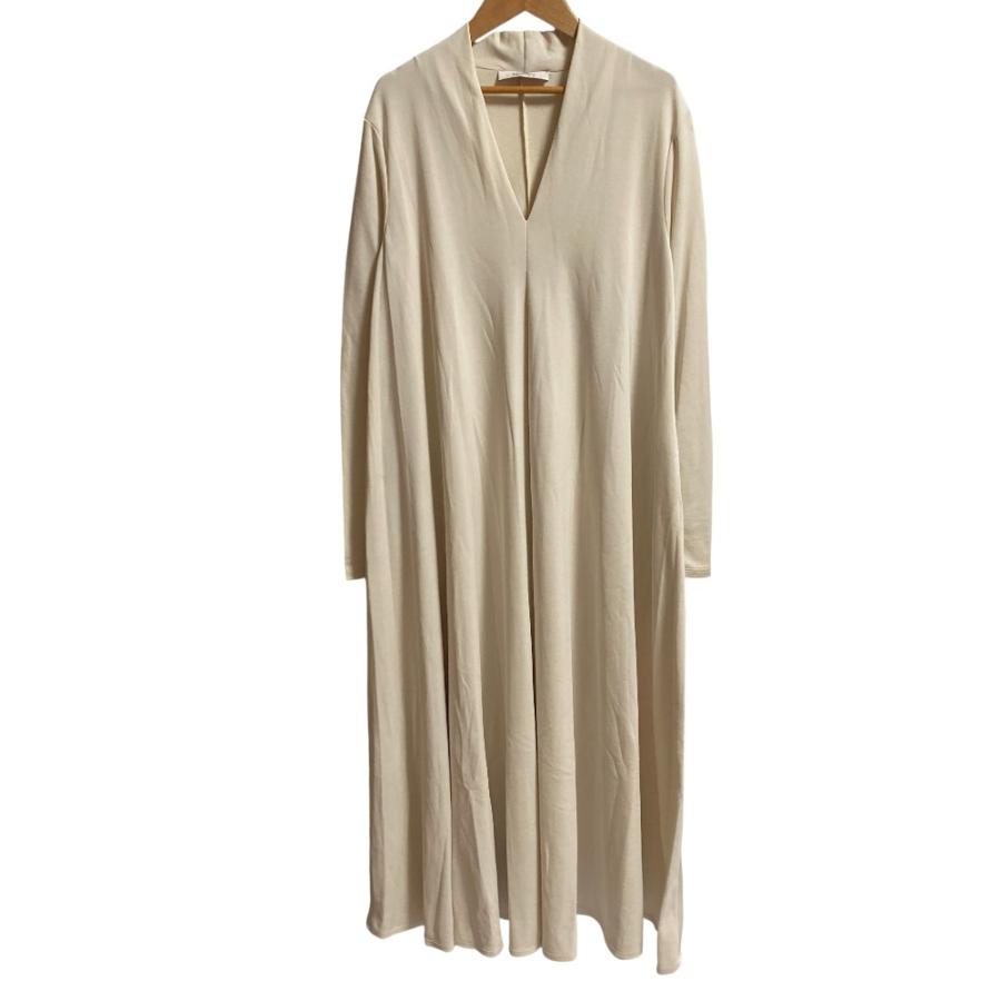 マックスマーラ】リネンカシュクールワンピース 白タグ イタリア製 S