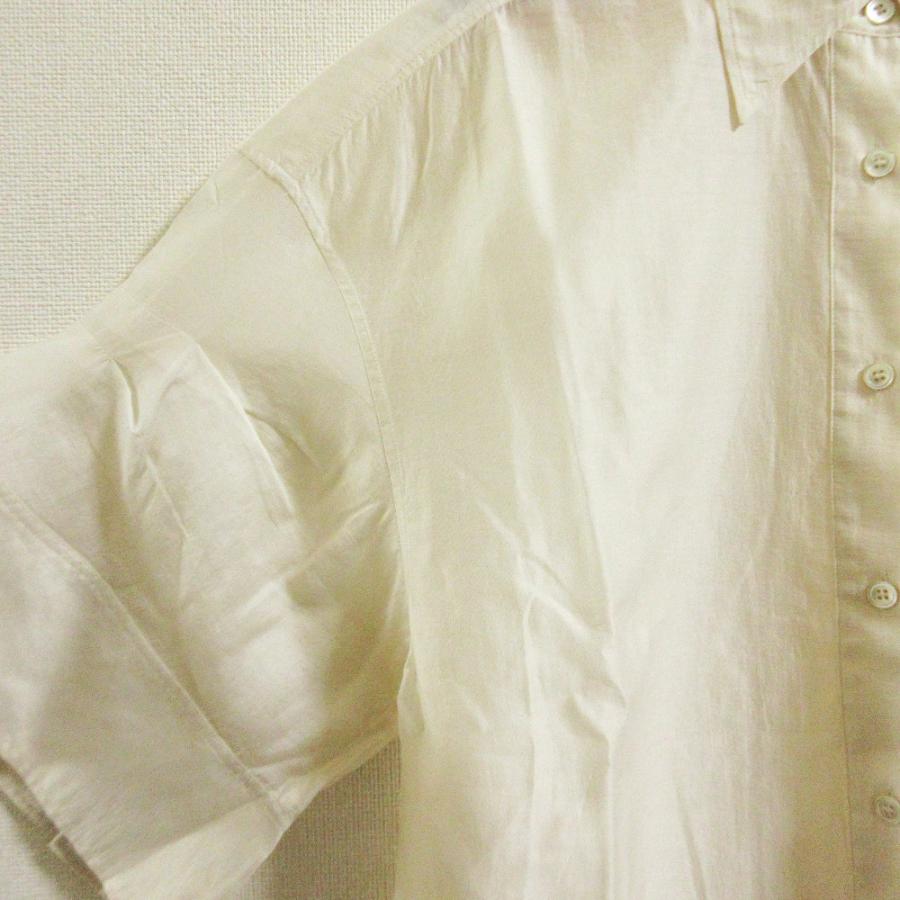 良品 25SS theory luxe セオリーリュクス TORI MADDOX SHIRT シアーシャツ ブラウス サイズ38 ライトベージュ レディース 古着 中古 USED theory luxe（セオリーリュクス） 良品 25SS theory luxe TORI MADDOX