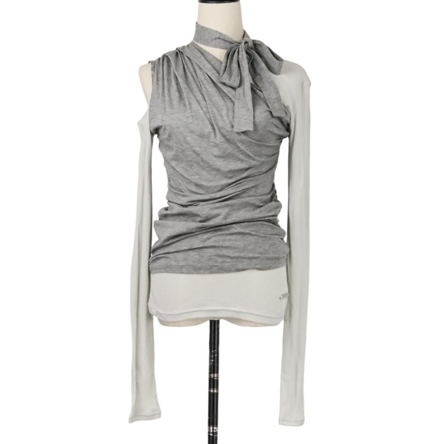 トップス PRANK PROJECT One Shoulder Layered Top PRANK PROJECT（プランクプロジェクト） 美品 ワンショルダー