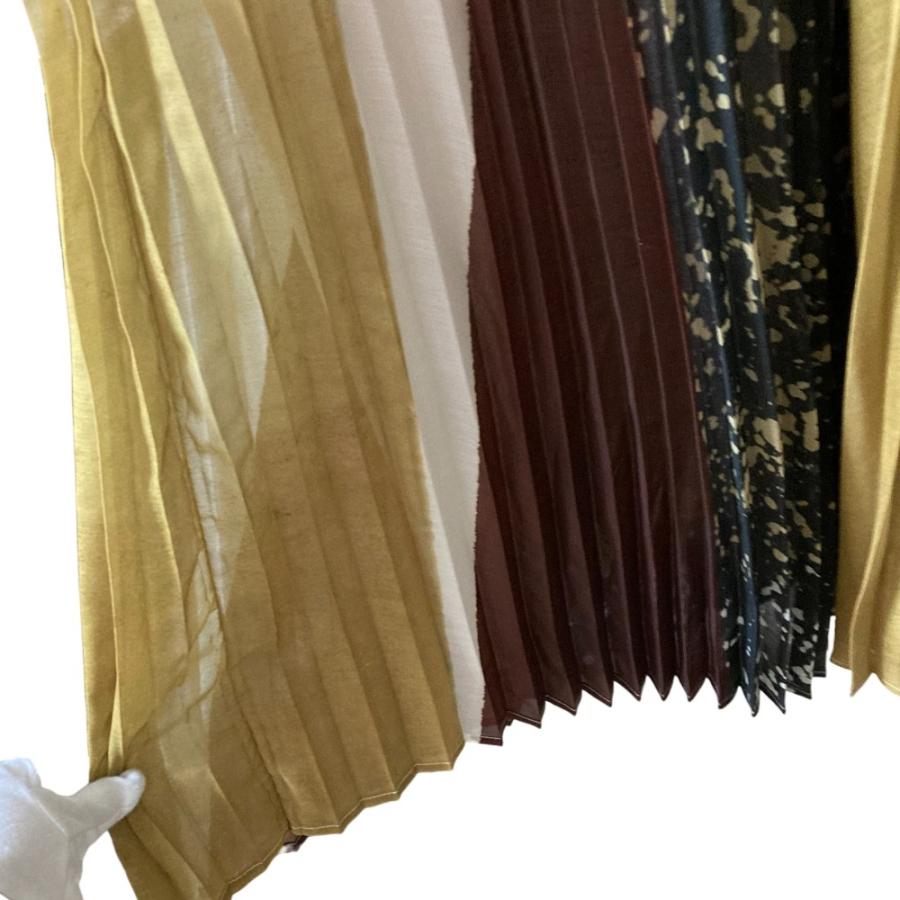 良品 AMERI VINTAGE アメリヴィンテージ FUDE ART PLEATS DRESS 