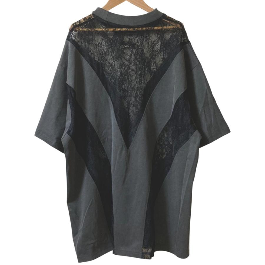 レディース PRANK PROJECT Random Hem Lace Top ブラック