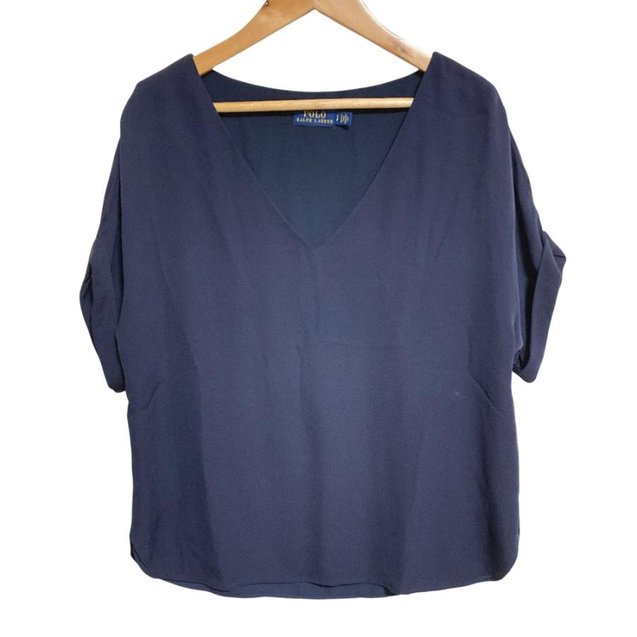 POLO RALPH LAUREN（ポロ・ラルフローレン） 良品 シルクブラウス S 