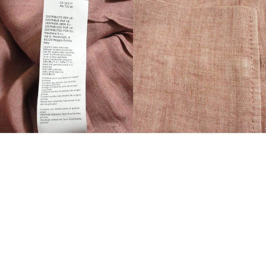 美品 Weekend MaxMara マックスマーラウィークエンド リネン ダブル