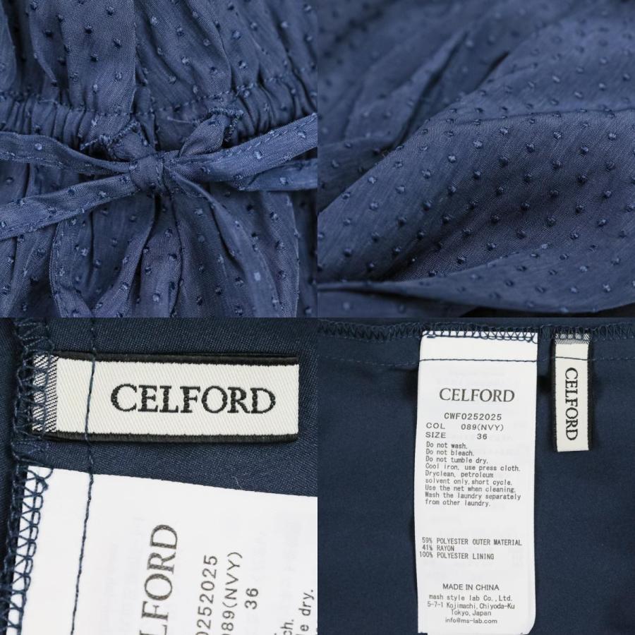 CELFORD（セルフォード） 美品 25SS CELFORD カシュクールリボン