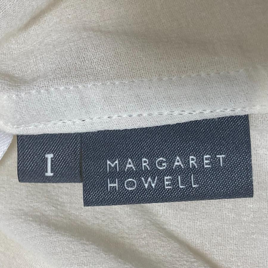 トップス MARGARET HOWELL COTTON CHIFFON MARGARET HOWELL（マーガレットハウエル） 美品 25SS MHL. MARGARET