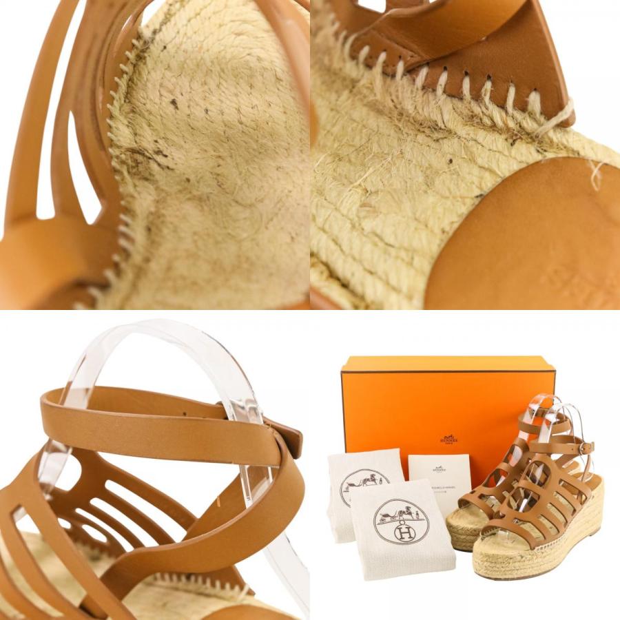 HERMES（エルメス） 美品 カタリア エスパドリーユ サンダル サイズ38