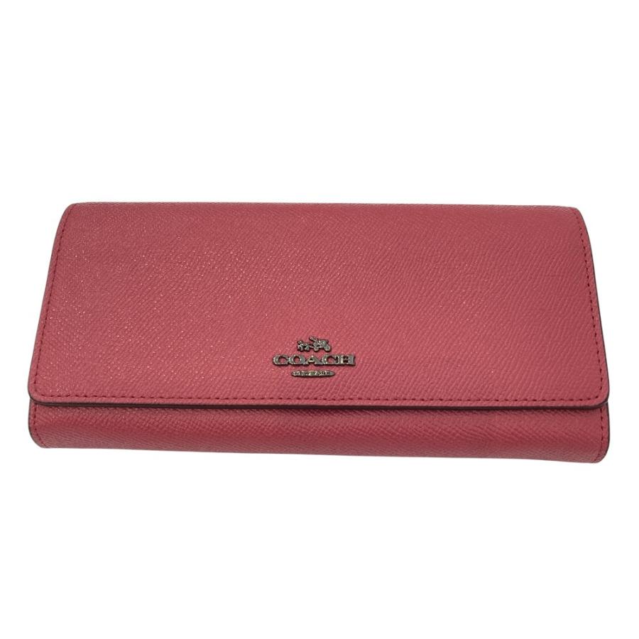 COACH（コーチ） 美品 パスケース付き ロングウォレット 二つ折り長