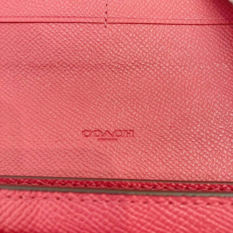 COACH（コーチ） 美品 パスケース付き ロングウォレット 二つ折り長
