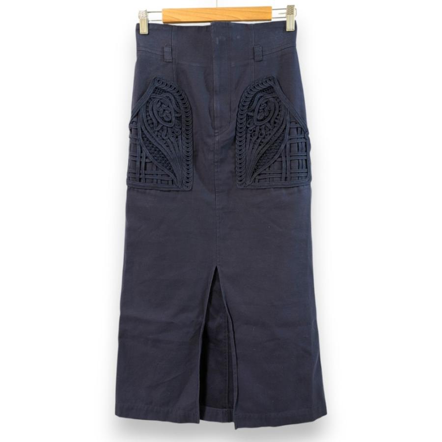 良品 22SS Mame Kurogouchi マメクロゴウチ Cording Embroidered Nep
