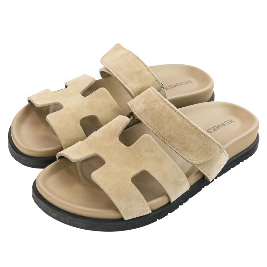HERMES（エルメス） 美品 23SS HERMES シプレ スエード サンダル