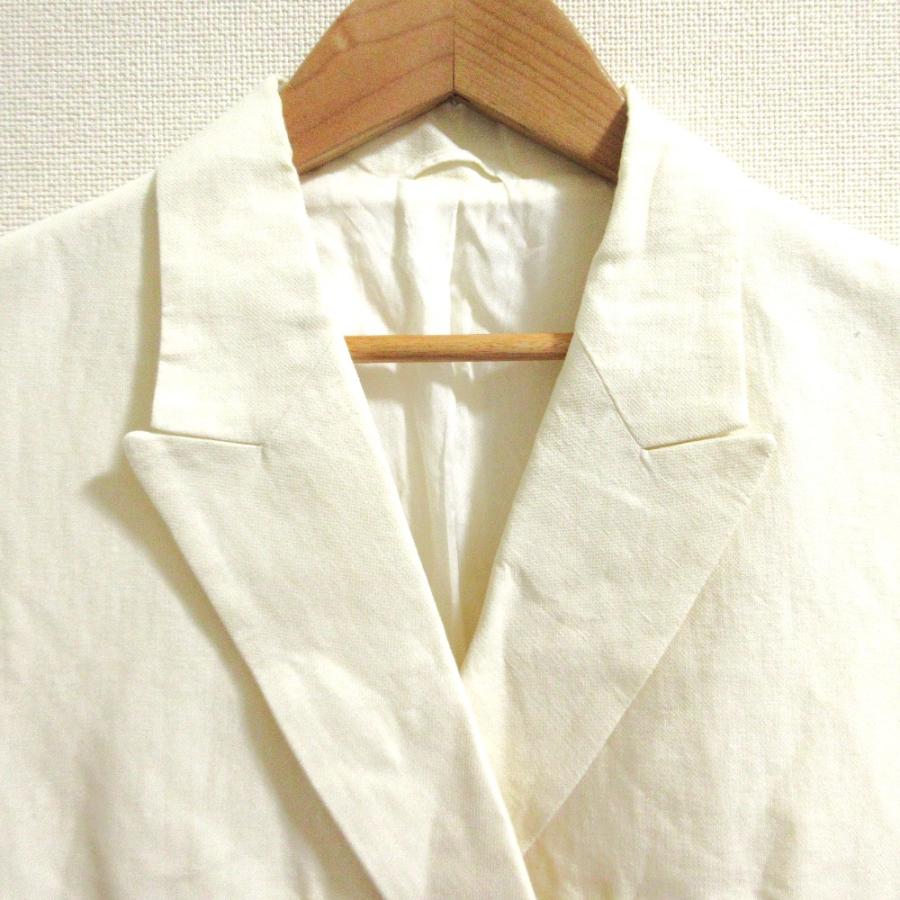 ANAYI（アナイ） 美品 リネンブライトクロステーラードジレ