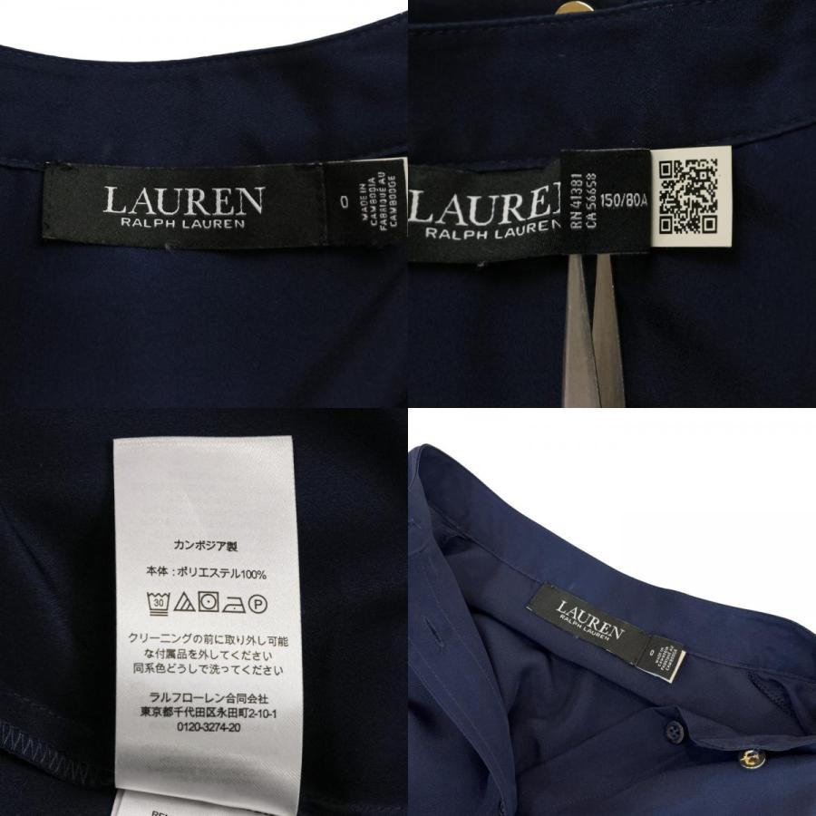 LAUREN RALPH LAUREN（ローレン ラルフローレン） 良品 バンドカラー