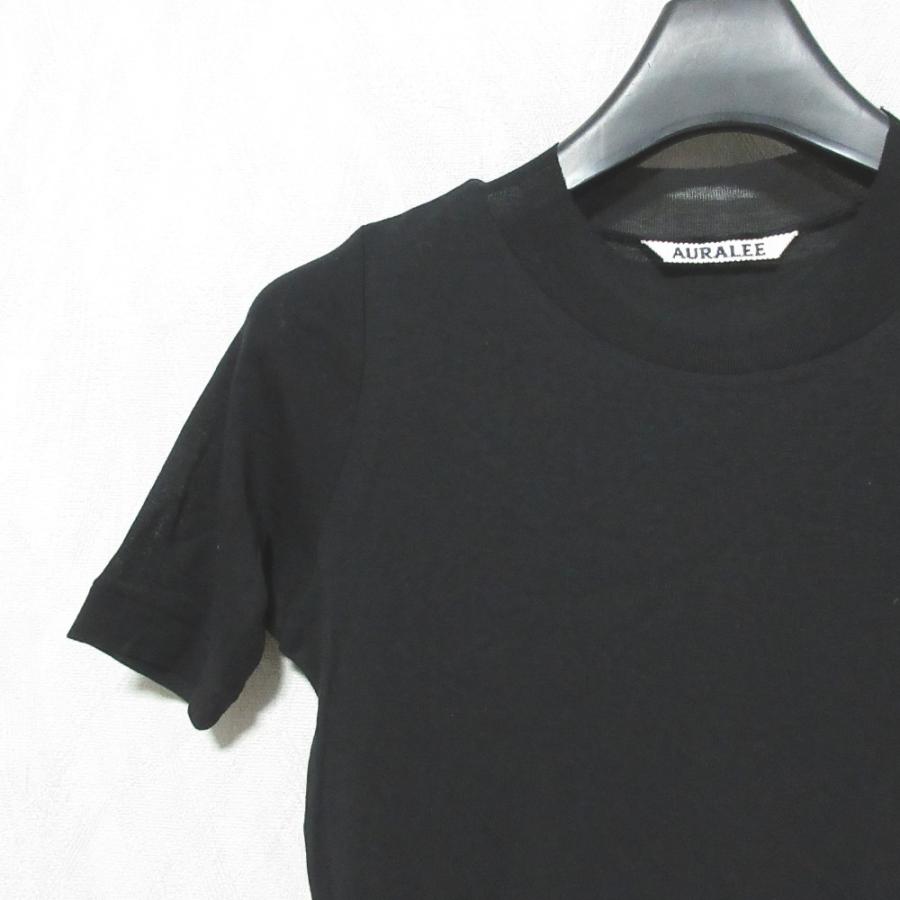AURALEE オーラリー Tシャツ・カットソー 0(S位) 黒 【古着】【中古】 AURALEE - AURALEE オーラリー Tシャツ・カットソー M 黒 【古着