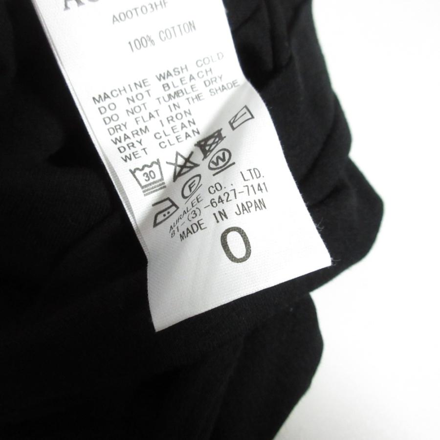 AURALEE（オーラリー） 美品 スーパー ハイゲージ シアー リブ Tシャツ