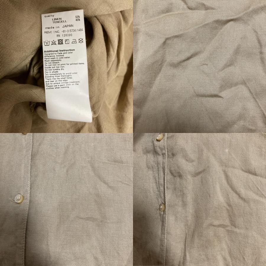REMI RELIEF（レミ レリーフ） 良品 アパルトモン別注 マキシシャツ