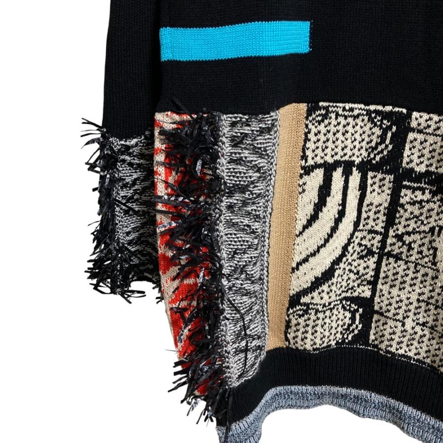 TOGA PULLA（トーガ プルラ） 美品 ミックスジャガードニットドレス