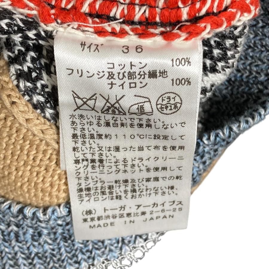 TOGA PULLA（トーガ プルラ） 美品 ミックスジャガードニットドレス
