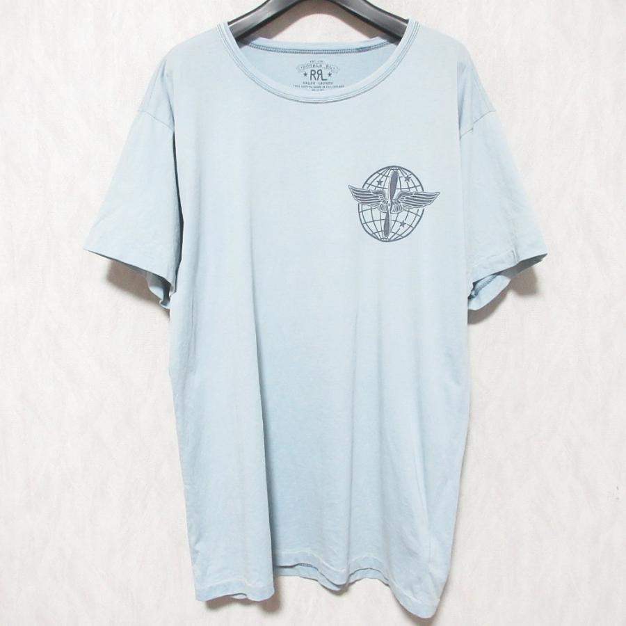 良品 RRL ダブルアールエル ラルフローレン プリント Tシャツ