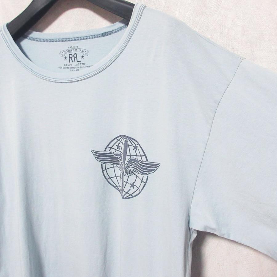 良品 RRL ダブルアールエル ラルフローレン プリント Tシャツ
