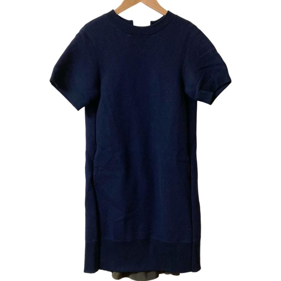 sacai（サカイ） 良品 バックレイヤード スウェットワンピース 21 