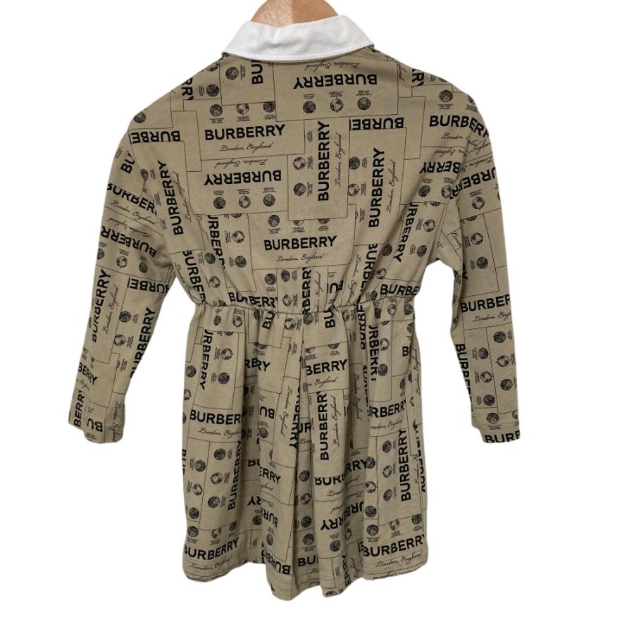 BURBERRY（バーバリー） 良品 ロゴ シャツ ドレス ワンピース キッズ