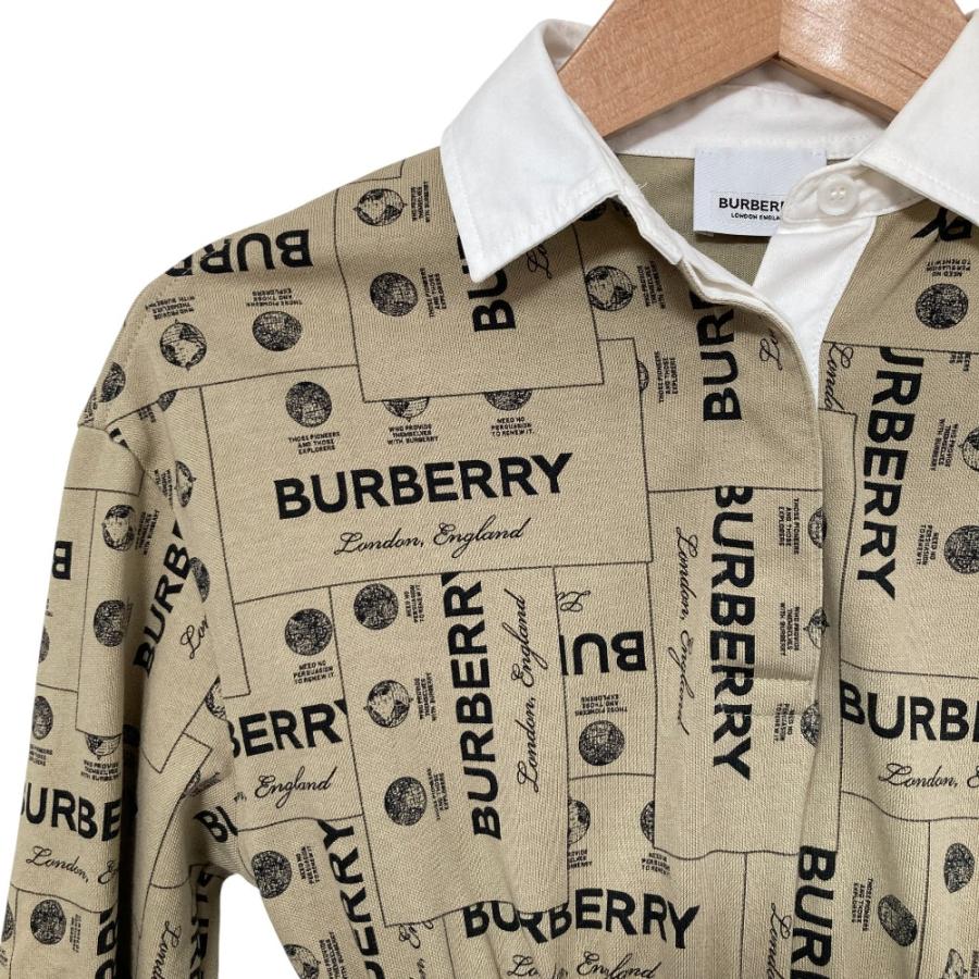 BURBERRY（バーバリー） 良品 ロゴ シャツ ドレス ワンピース キッズ