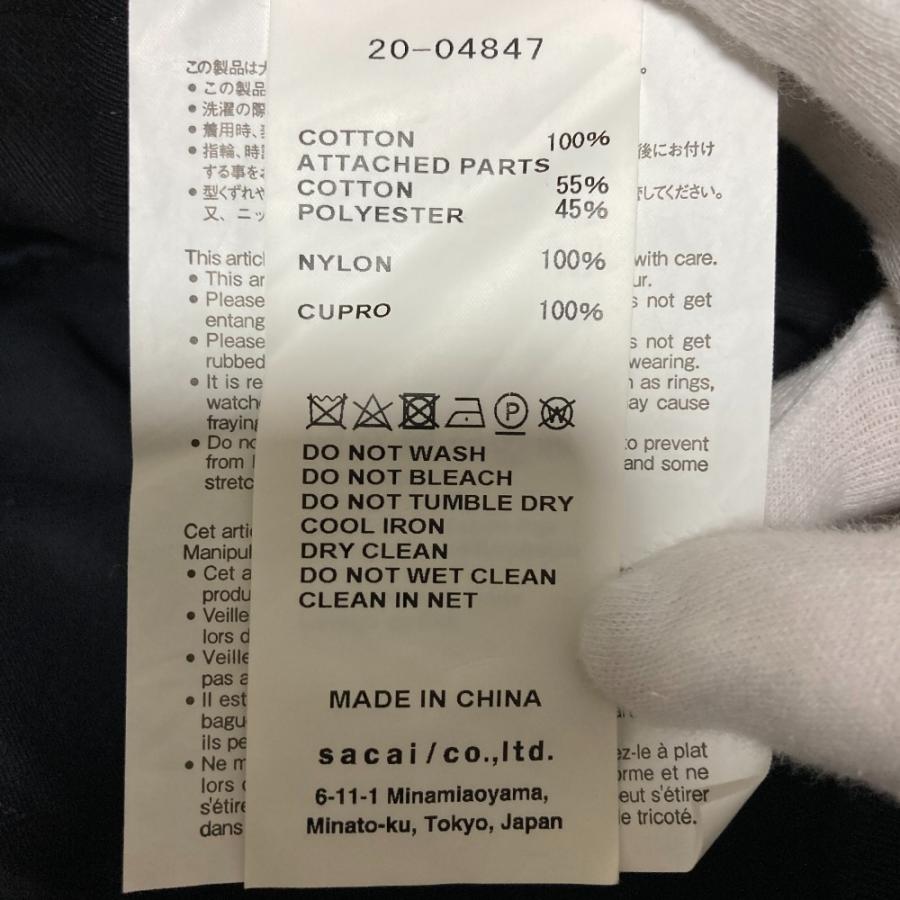 sacai（サカイ） 美品 Fabric Combo Jacket ニットドッキング M-65