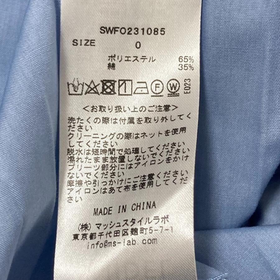 SNIDEL（スナイデル） 美品 23SS SNIDEL Sustainaボウタイシャツ