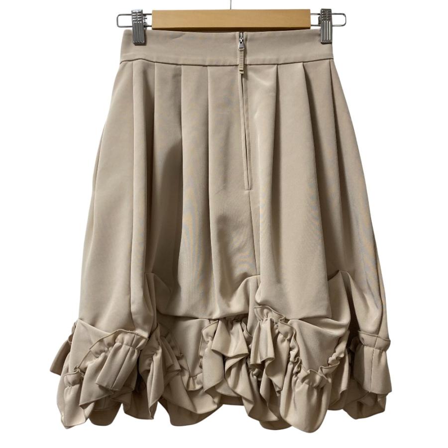 FOXEY NEW YORK 美品 フォクシーニューヨーク ひざ丈 フリルヘム