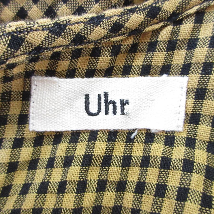 Uhr 美品 25SS Uhr ウーア Checkered Tiered Dress ワンピース 25SSUhr