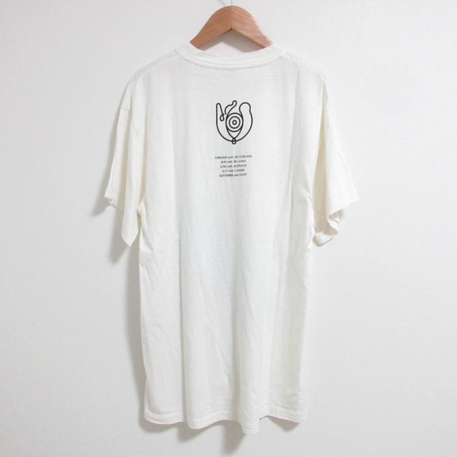 LOEWE ウォーターカラープリントTシャツ オフホワイト S LOEWE（ロエベ） 良品 ウォーター カラー プリント Tシャツ H6299982PC