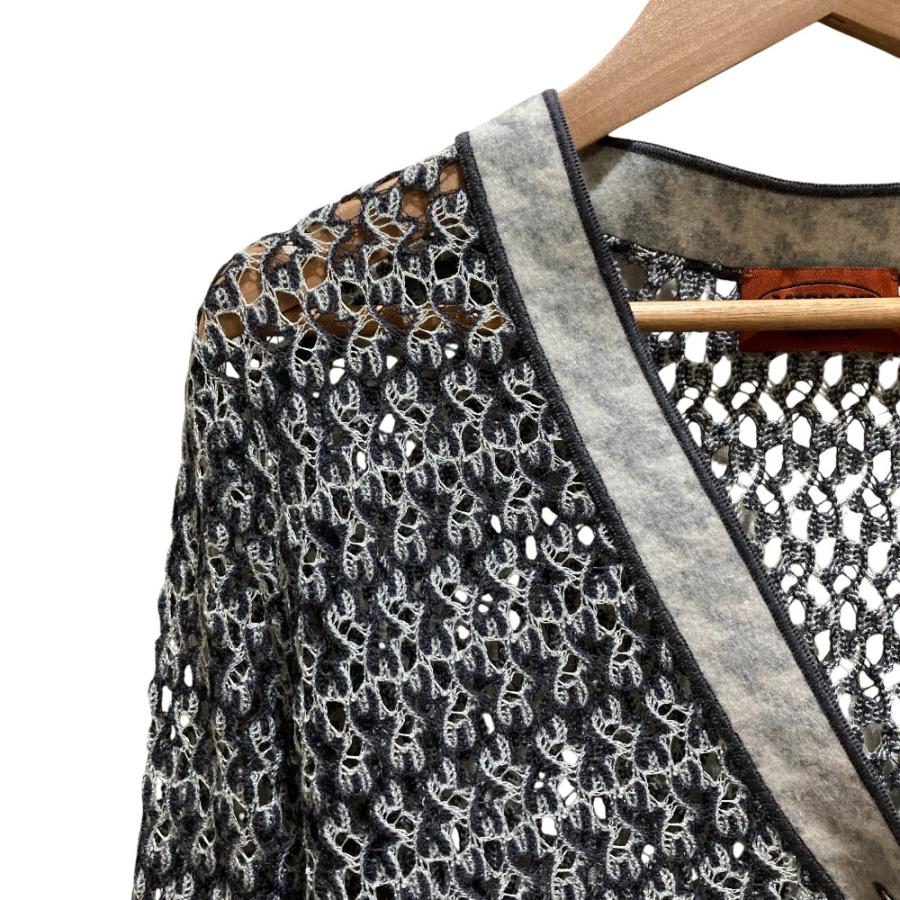 MISSONI（ミッソーニ） 美品 エンブロイダリー かぎ編みニット