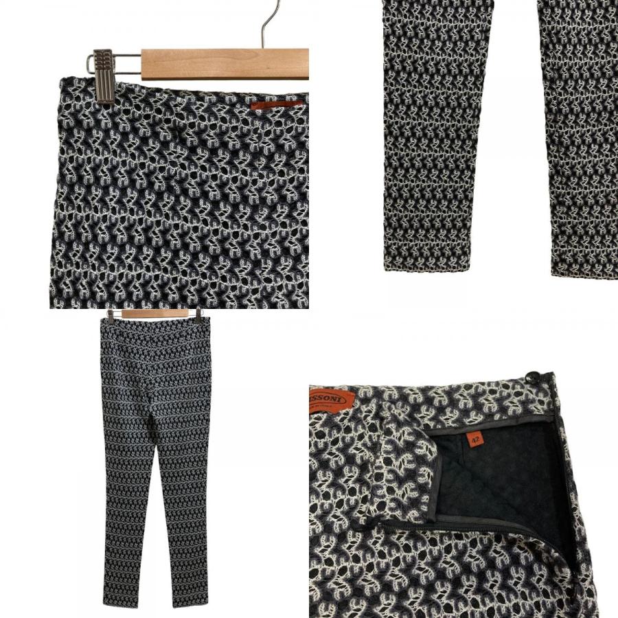 MISSONI（ミッソーニ） 美品 エンブロイダリー かぎ編みニット 