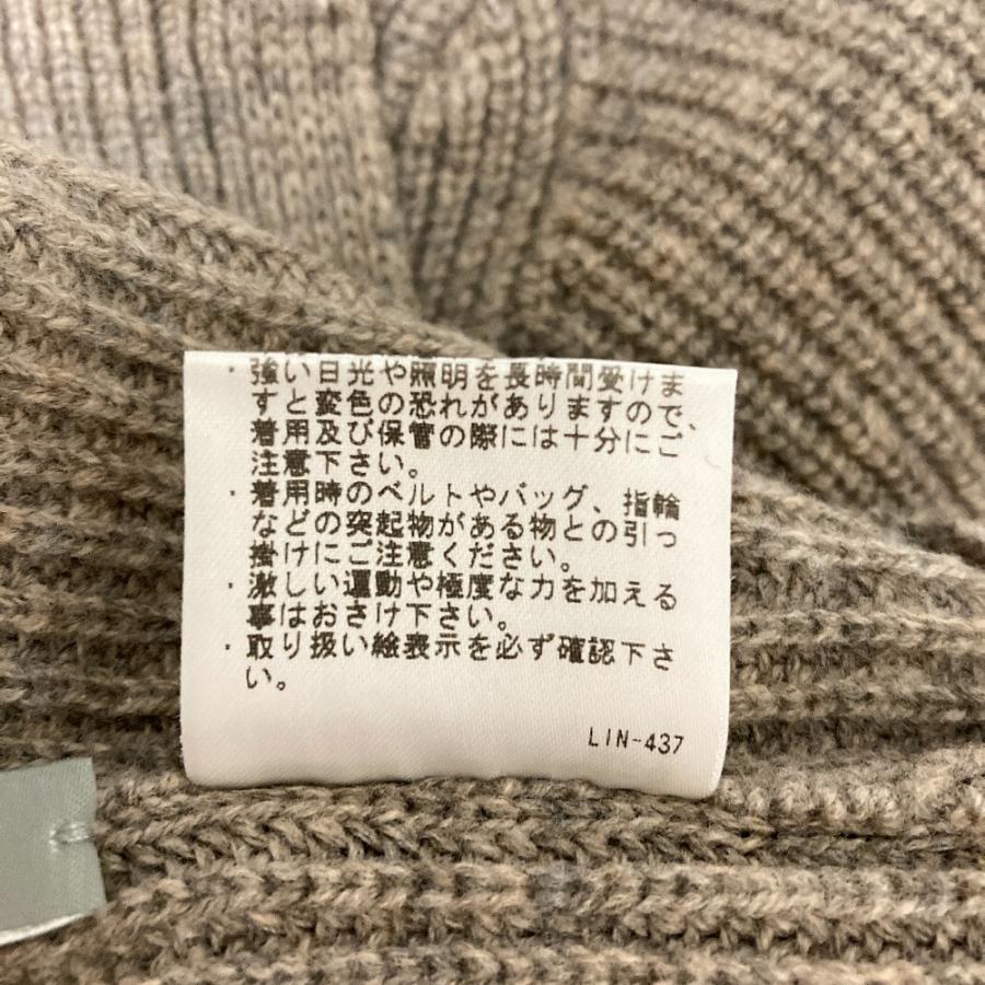 良品 Theory luxe セオリーリュクス カシミヤブレンド タートルネックニットセーター 38 ブラウンベージュ レディース 古着 中古 USED theory luxe（セオリーリュクス） 良品 カシミヤブレンド
