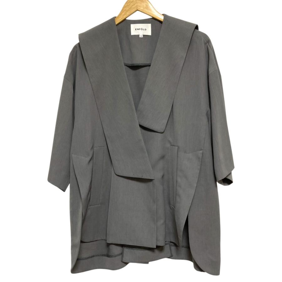 ENFOLD（エンフォルド） 美品 23SS ENFOLD ASYMMEETRY SAILOR-COLLAR