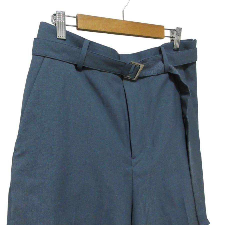 sacai（サカイ） 美品 Suiting Shorts ベルト ワイドショートパンツ