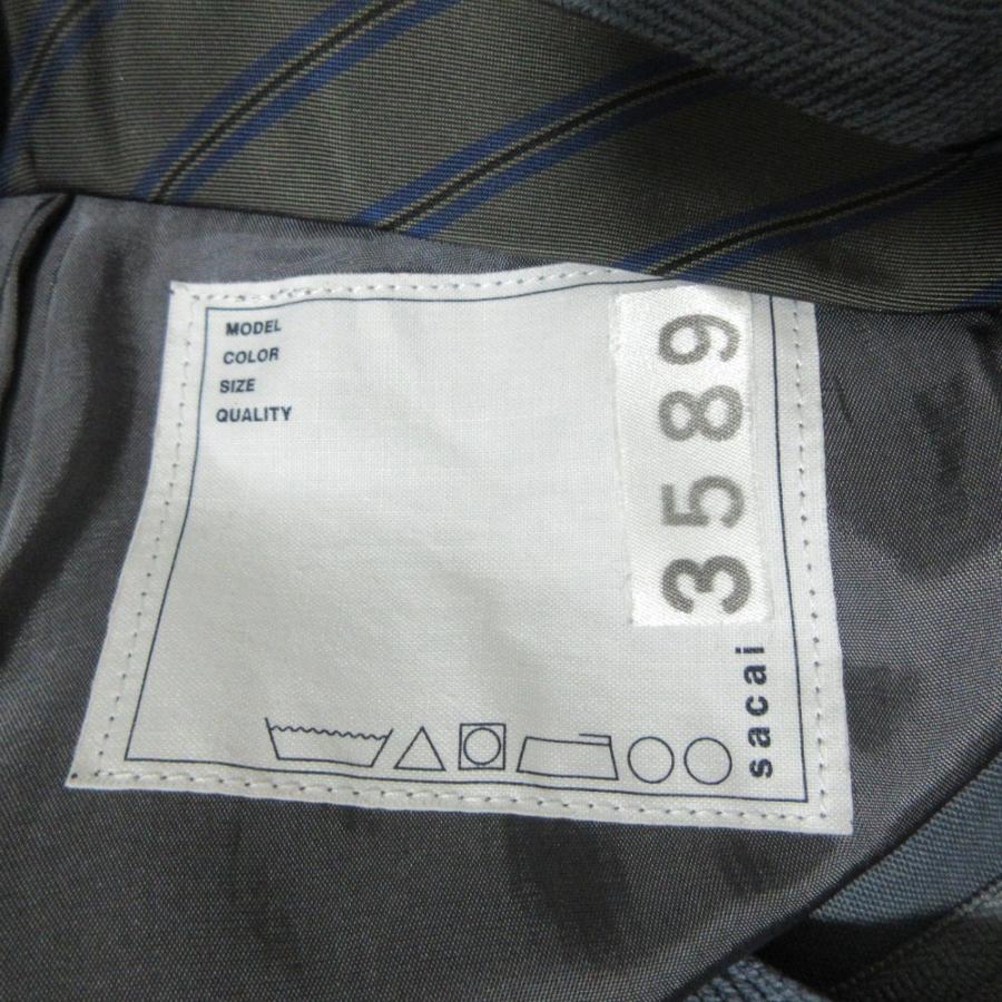 sacai（サカイ） 美品 Suiting Shorts ベルト ワイドショートパンツ