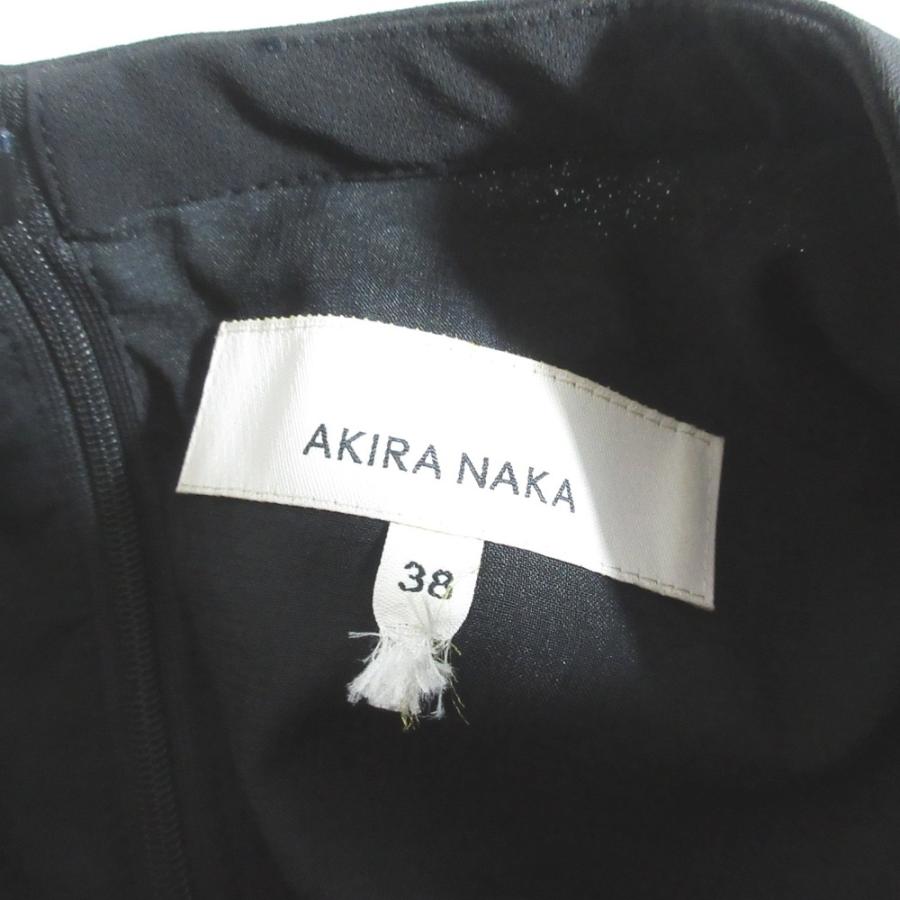 美品 AKIRANAKA アキラナカ フラワープリント カットアウト ドッキング カットソー 半袖 ブラウス 38 ブラック レディース 古着 中古 USED 美品 AKIRANAKA アキラナカ フラワープリント カットアウト ドッキング